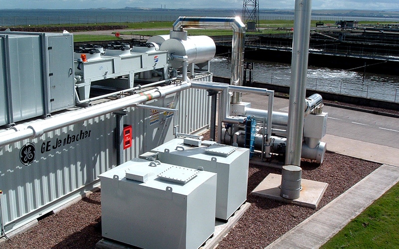 En Anglais: Seafield Wastewater Treatment Plant CHP