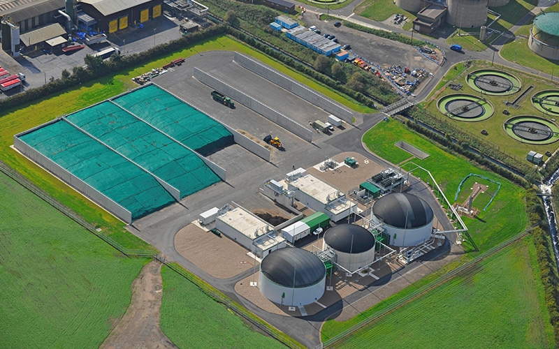 Stoke Bardolph, Agricultural Anaerobic Digester, Severn Trent Water