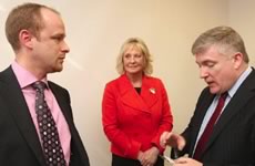 En Anglais: Jamie Clarke Meets With Minister For Business & Enterprise