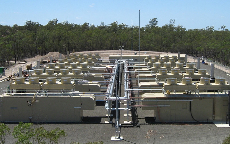 Blackwater Coal Seam Gas Power Station, Queensland, Australia