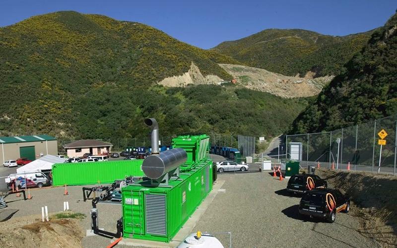 Happy Valley Landfill Power Station, Wellington, New Zealand