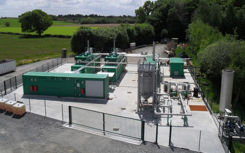 Poitevinière ISDND landfill gas power plant