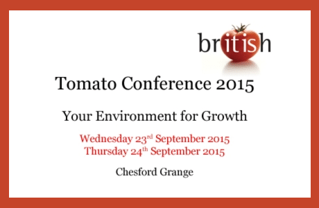 British Tomato Growers Association Conference 2015