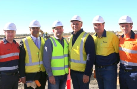 Owen Springs Official Ground-breaking