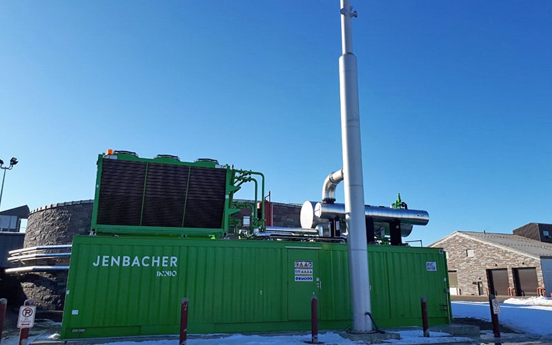 Στα αγγλικά: St. Cloud Wastewater Install Biogas and Natural Gas Engine, USA