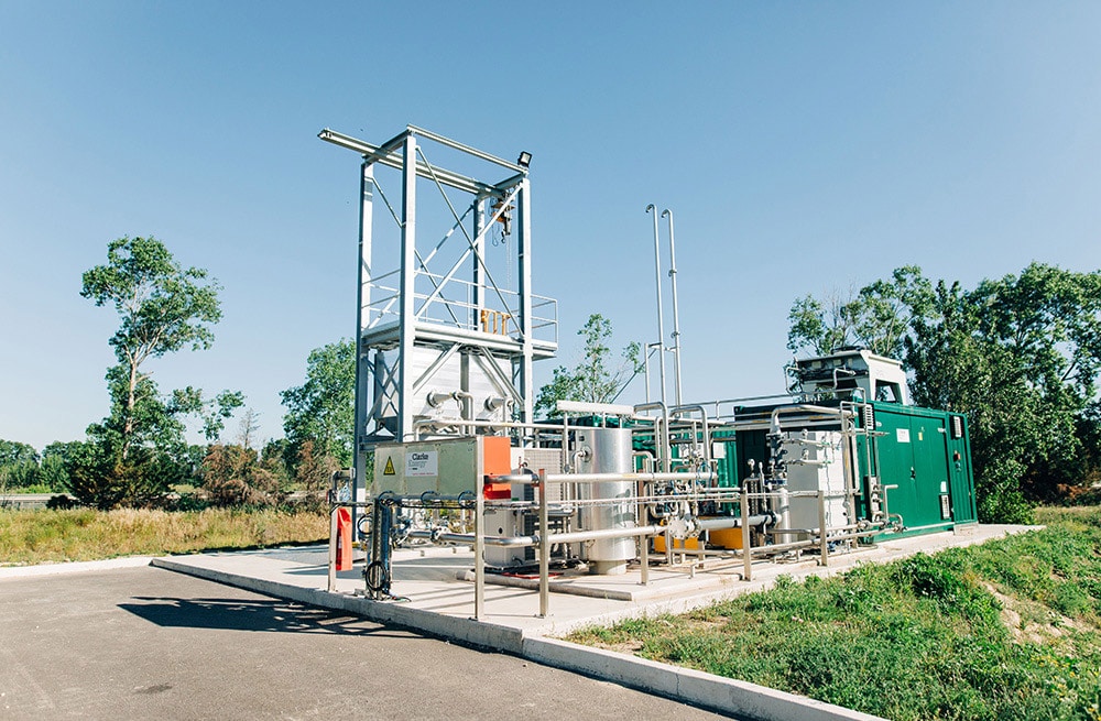 First Biogas Upgrading Installation at Perpignan Sewage Plant in France