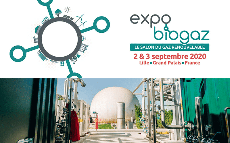 In engleza: Expo Biogaz 2020 | Lille Grand Palais | 2nd – 3rd September