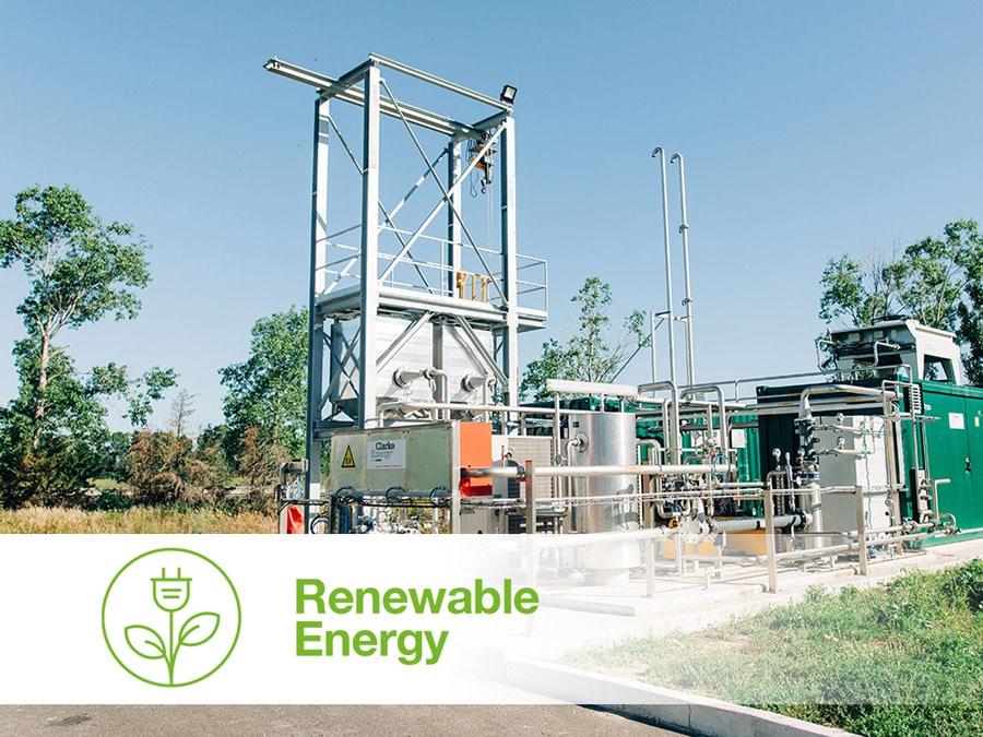Biogas-Upgrading