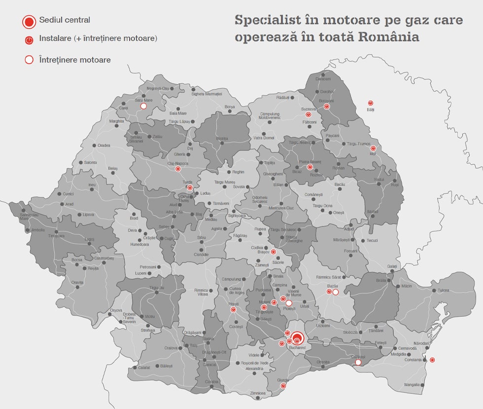 Romania-Map