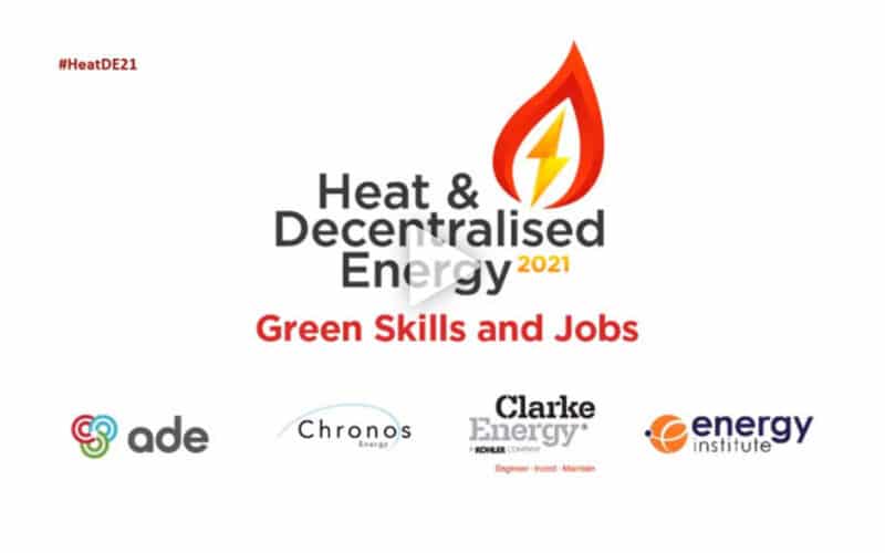 Webinar | Gas CHP in the transition: Its role in supporting jobs and growth | Heat & Decentralised Energy 2021