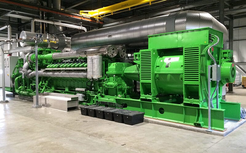 In engleza: Coldwater Board of Public Utilities Cogeneration Plant for Greenhouse Facility, Michigan USA