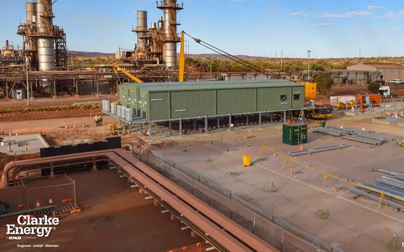Alinta Energy’s Newman Power Station Taking Shape with Clarke Energy