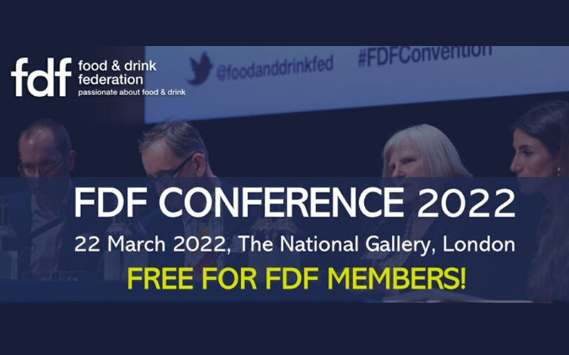 Στα αγγλικά: The Food and Drink Federation Conference 2022 | 22 March | The National Gallery, London