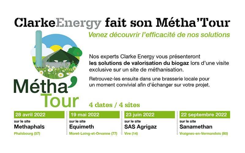 Clarke Energy organise son Métha’Tour