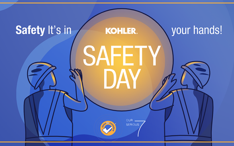 Στα αγγλικά: KOHLER Safety Day | It’s in Your Hands | 8th June 2022