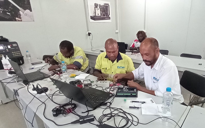 Clarke Energy Performs Industrial Training for Kohler Dealer in Papua New Guinea