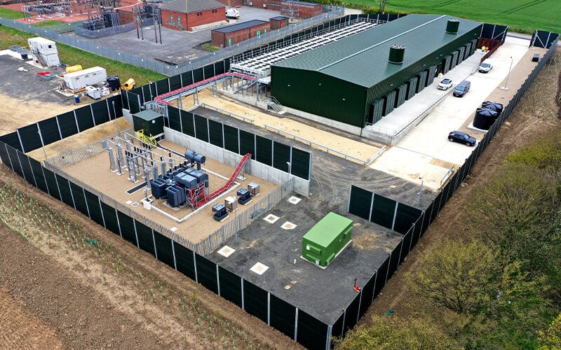 En anglais: Expertise in EPC – Hartmoor 50MW Peaking Plant