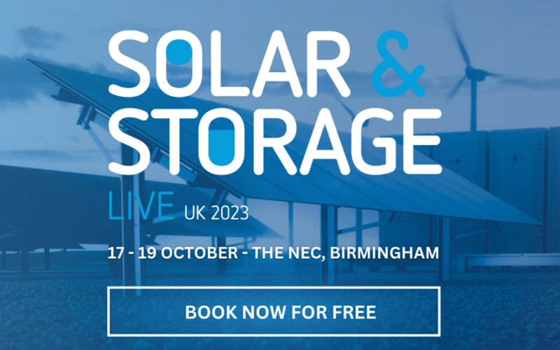 Solar & Storage Live | 17 – 19 Oct 2023 | NEC, Birmingham