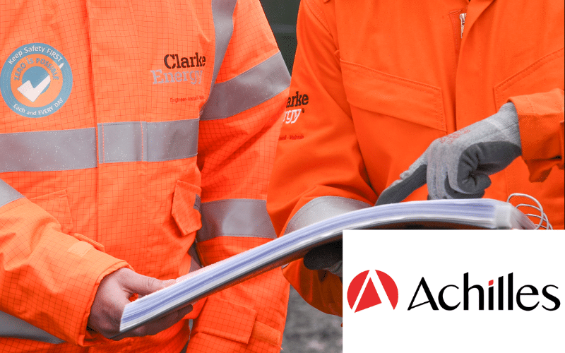 Στα αγγλικά: Clarke Energy Achieves 100% in Achilles Audit Again