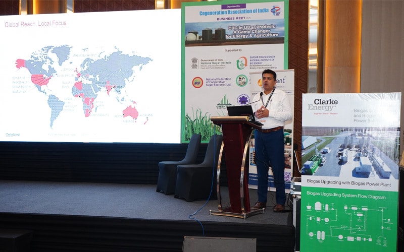 Clarke Energy Shines at “CBG in Uttar Pradesh: A Game Changer for Energy & Agriculture”