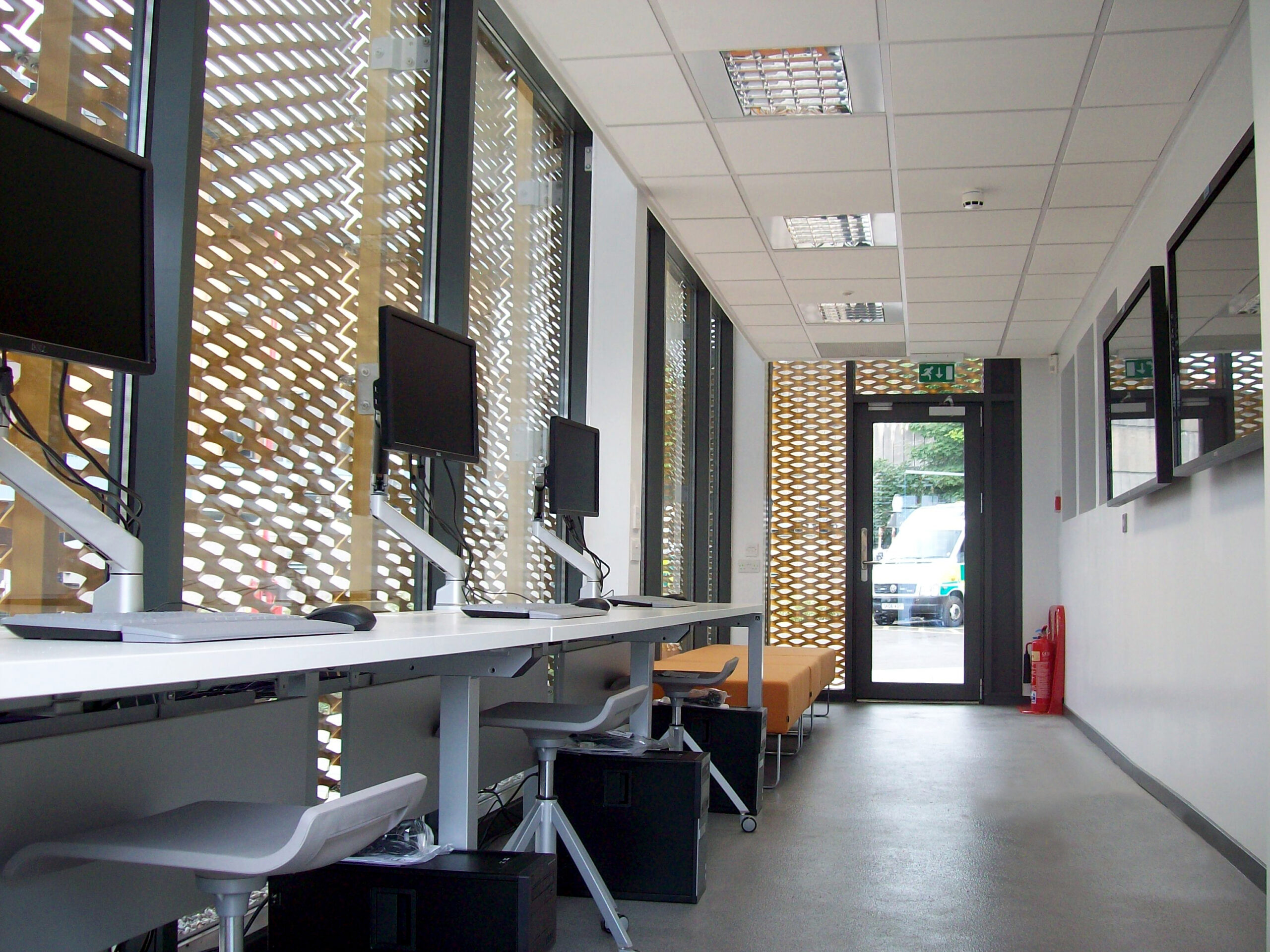 Teaching stations at CHP and district heating plant