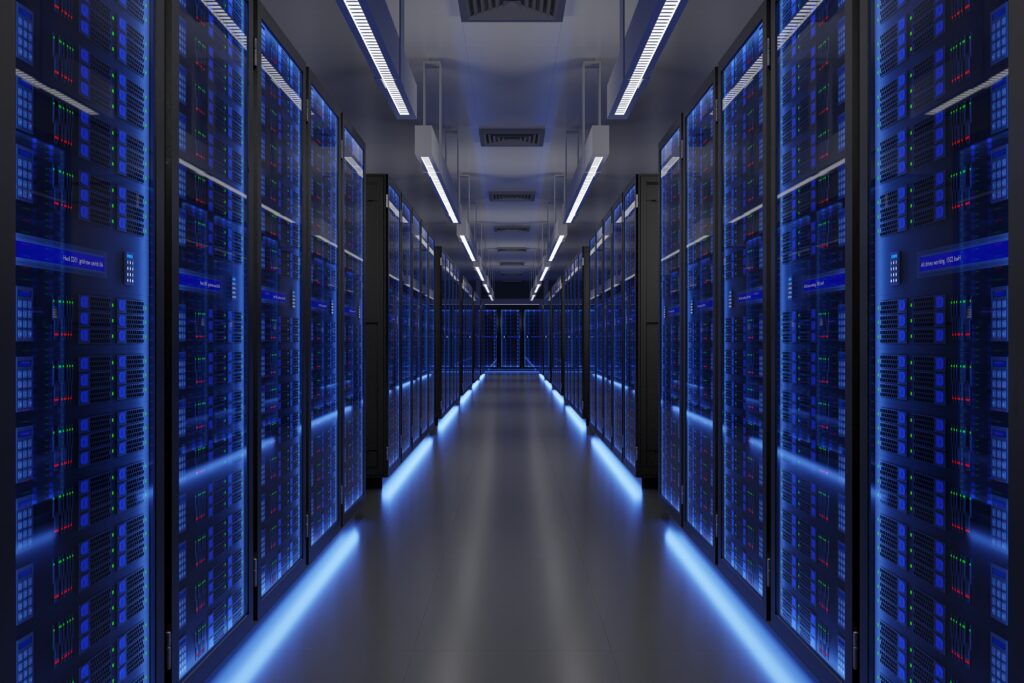 Image of a data center