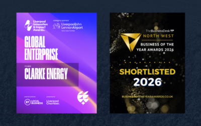 Clarke Energy Shortlisted for Two Global Trade Awards