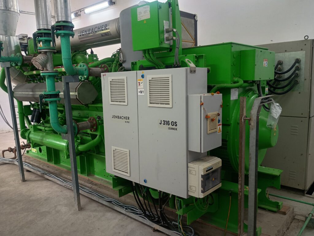INNIO Jenbacher gas engine used for biogas upgrading project in India