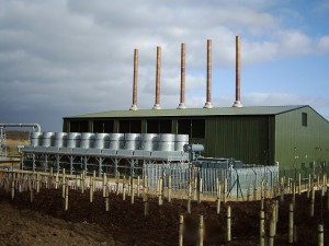 Calvert landfill gas power plant