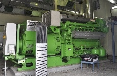 Jain Irrigation Systems Biogas CHP unit in India