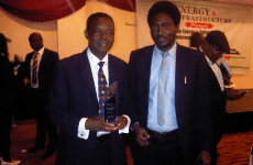 Patrick Nzekwe and Wale Raphael-Yusuff with Service Excellence Award