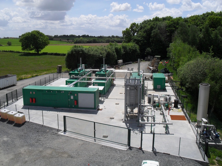 Poitevinière ISDND landfill gas power plant