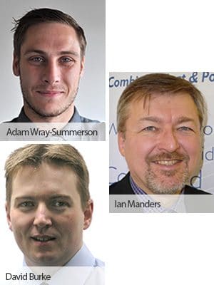 Adam Wray-Summerson, David Burke, Ian Manders